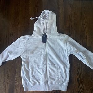 Brandy Melville Light Blue Zip-up